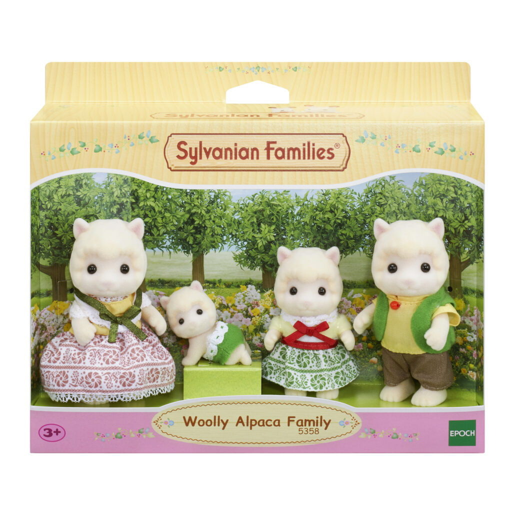 Sylvanian Families – Οικογένεια Woolly Alpaca (5358)